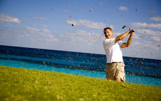 Picture perfect golfing in Winding Bay, The Abacos - The Out Islands of The Bahamas