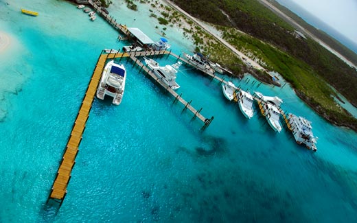 Compass Cay, The Exumas is only one of the beautiful marinas in The Bahamas Out Islands