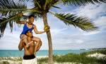 coconut tree at Treasure Cay, The Abacos, The Bahamas